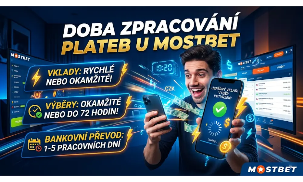 Doba zpracování plateb